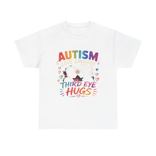 Unisex Heavy Cotton Tee Autism Third Eye Kisses