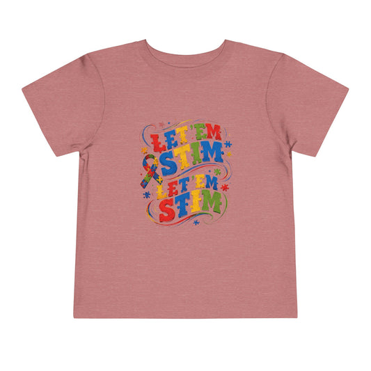 Toddler Short Sleeve Tee Let em Stim