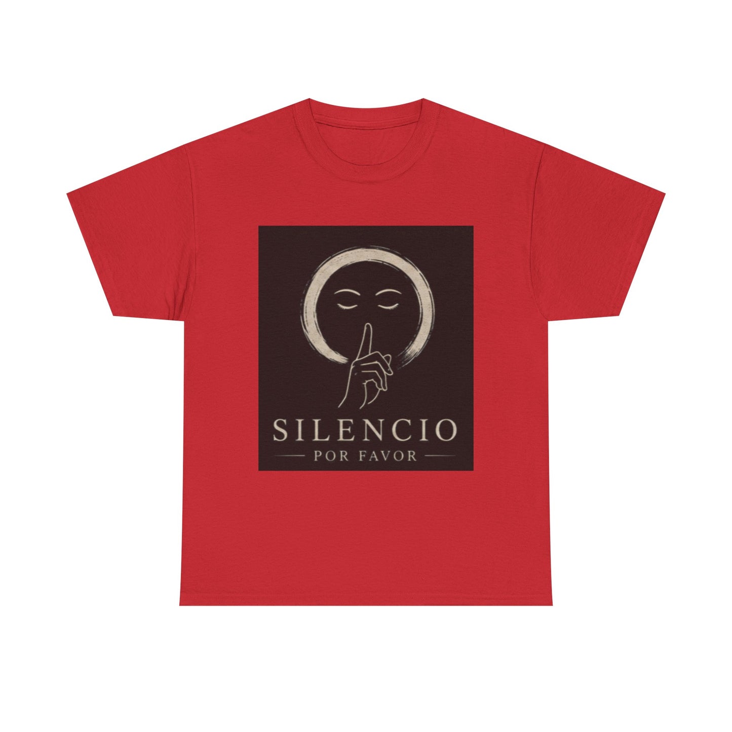 Unisex Heavy Cotton Tee Silencio Circ