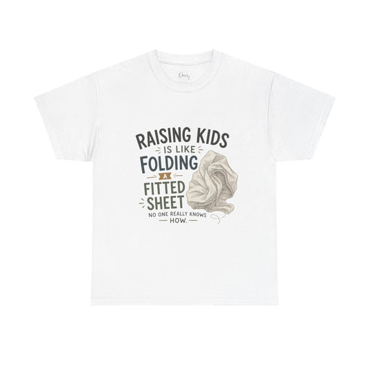 Unisex Heavy Cotton Tee Kids & Folded Sheets