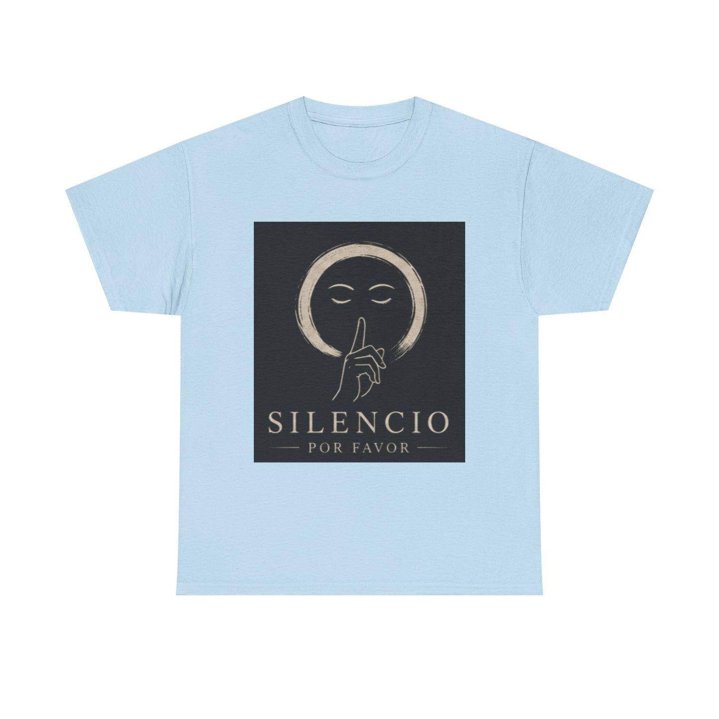Unisex Heavy Cotton Tee Silencio Circ
