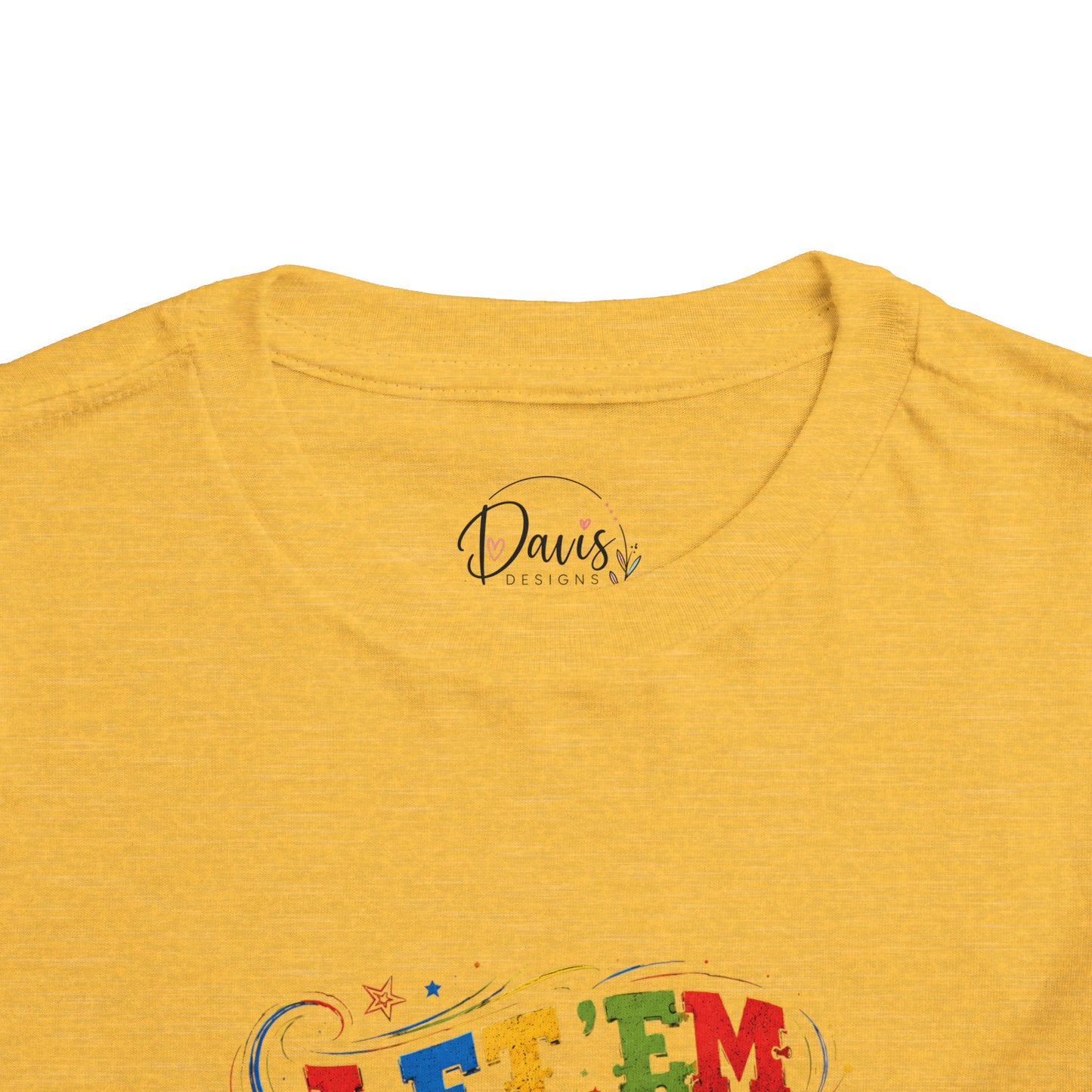 Toddler Short Sleeve Tee Let em Stim