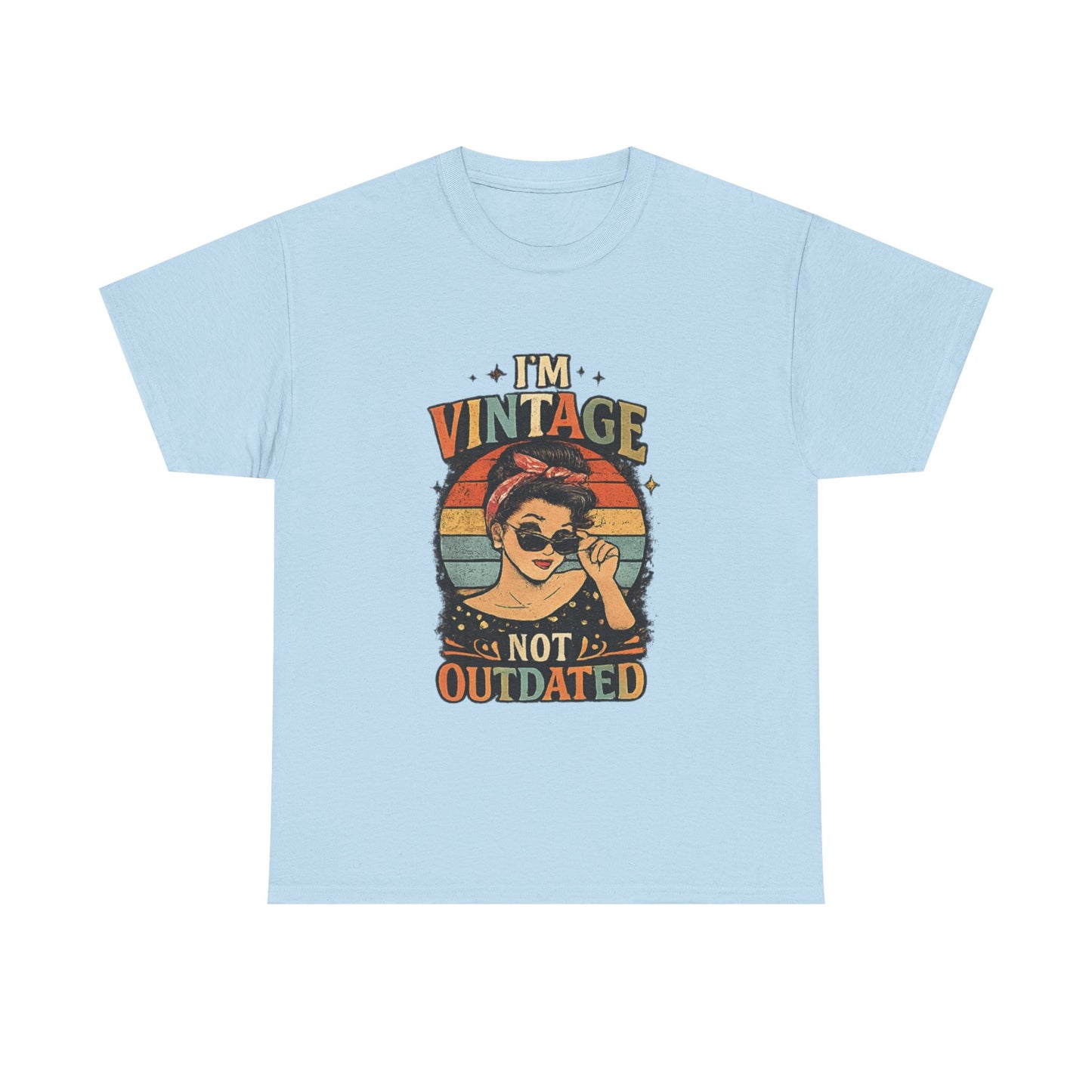 Unisex Heavy Cotton Tee I'm Vintage
