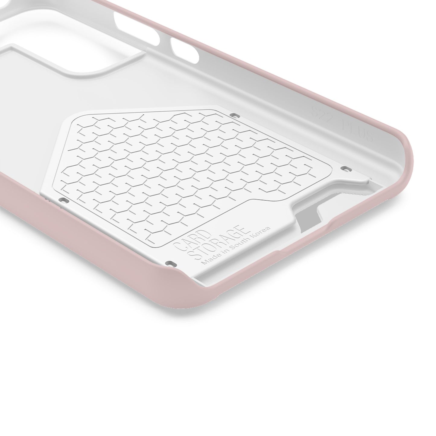 Pink Faith Phone Case with Card Holder — "Yahweh" Psalm SAMSUNG