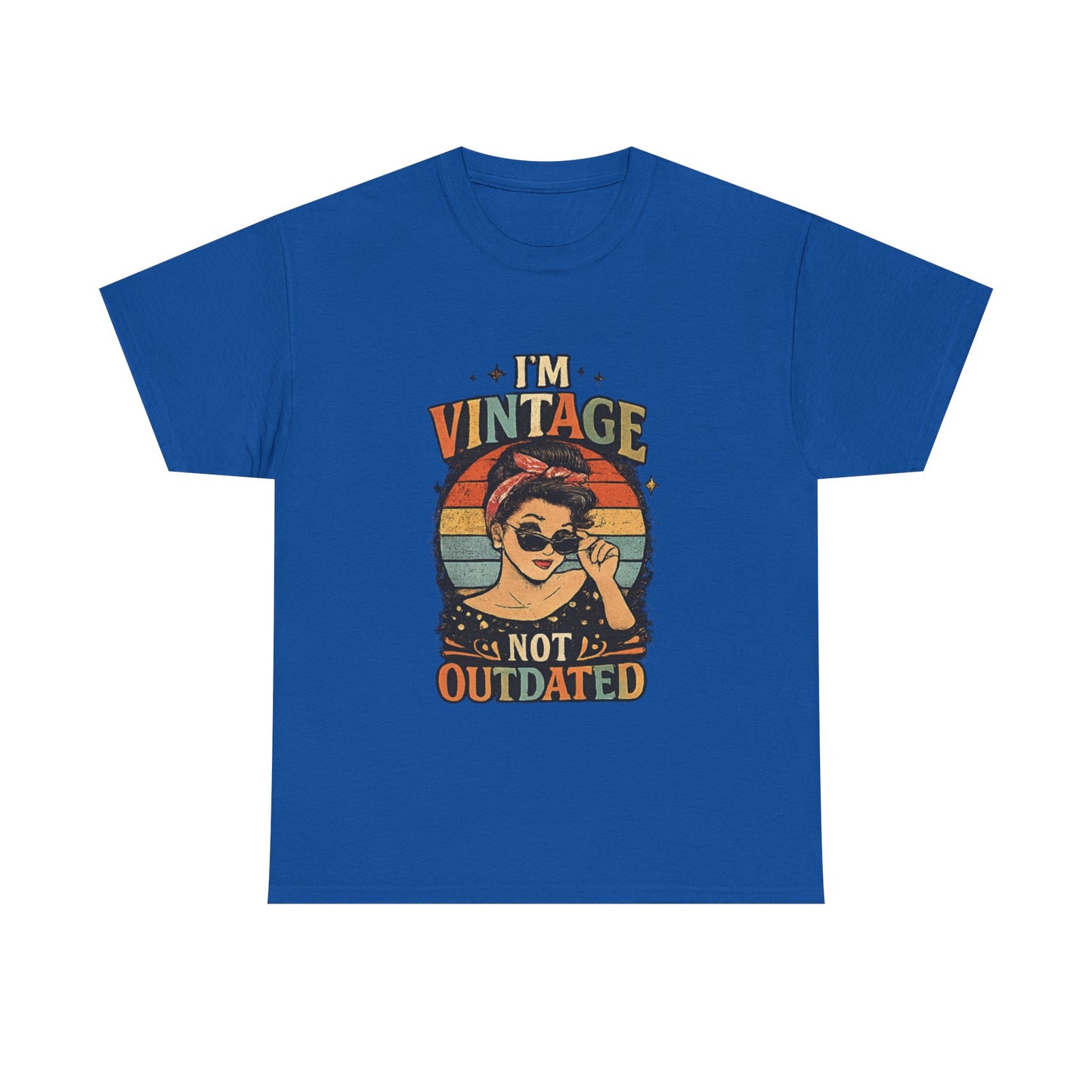 Unisex Heavy Cotton Tee I'm Vintage