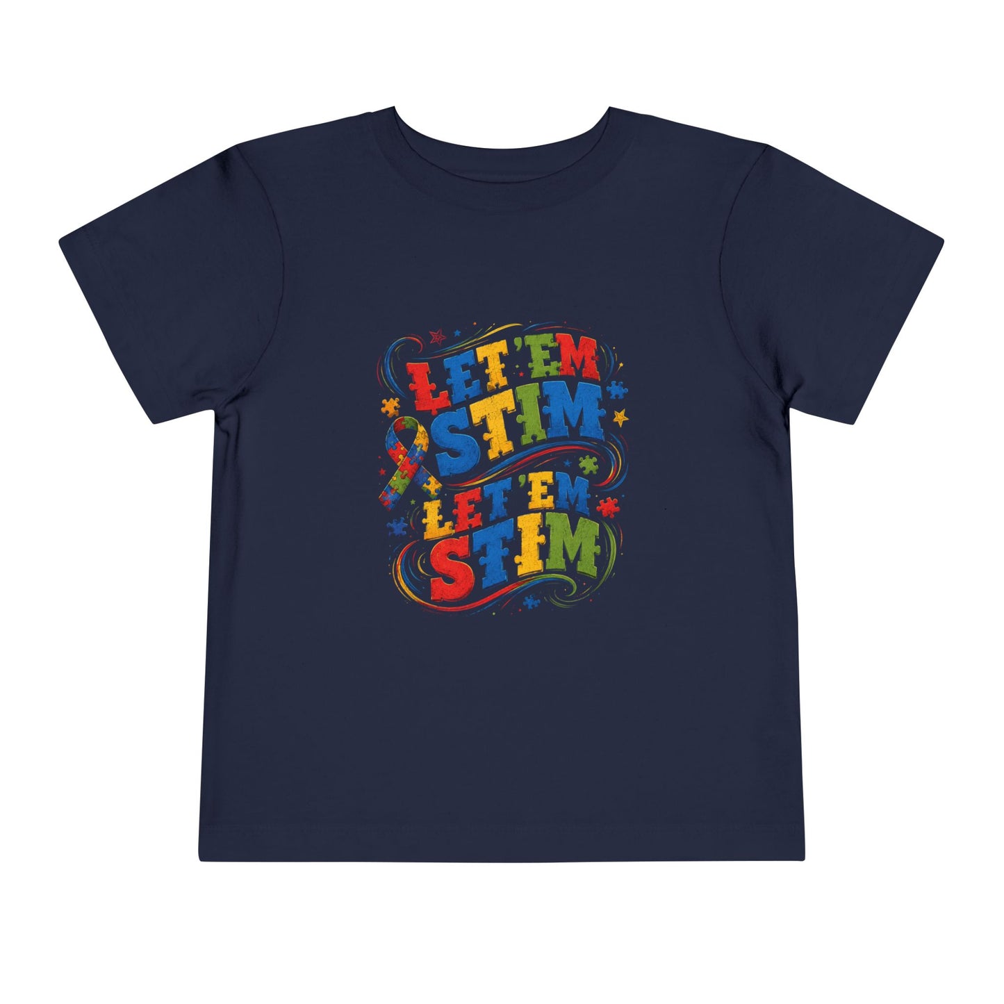 Toddler Short Sleeve Tee Let em Stim