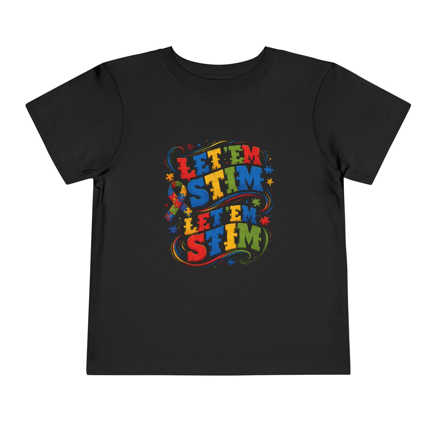 Toddler Short Sleeve Tee Let em Stim