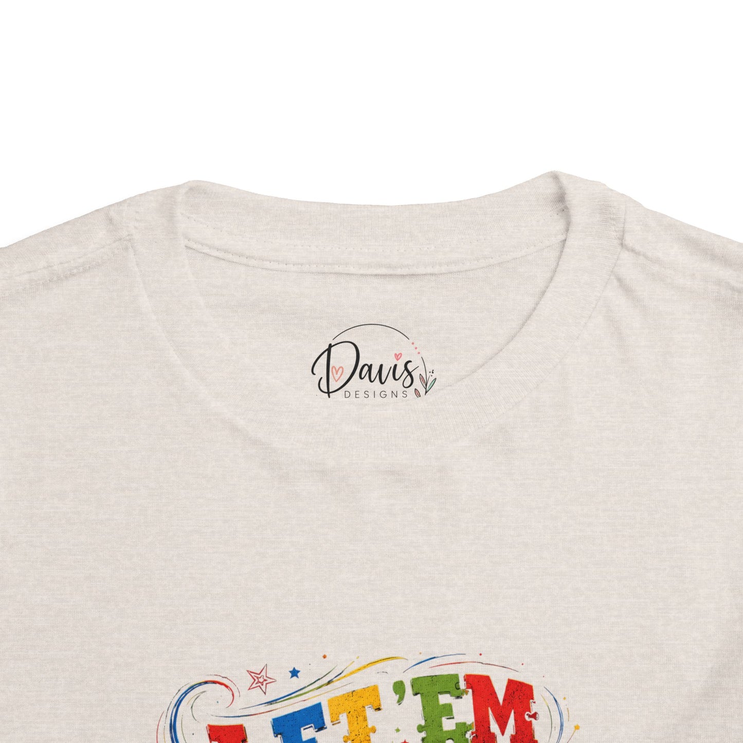 Toddler Short Sleeve Tee Let em Stim