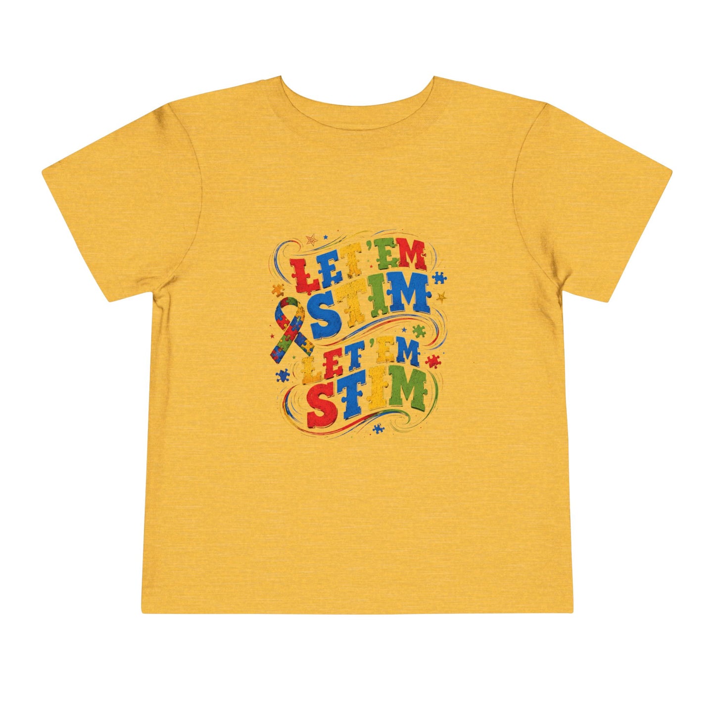 Toddler Short Sleeve Tee Let em Stim