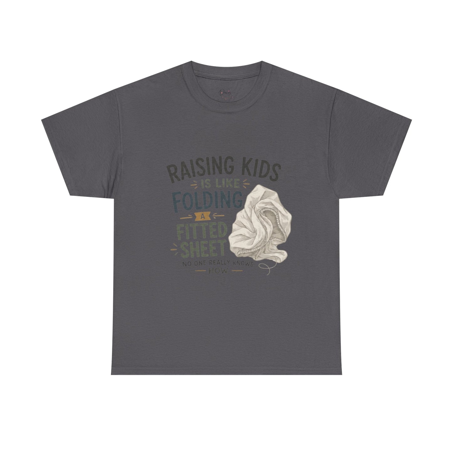 Unisex Heavy Cotton Tee Kids & Folded Sheets