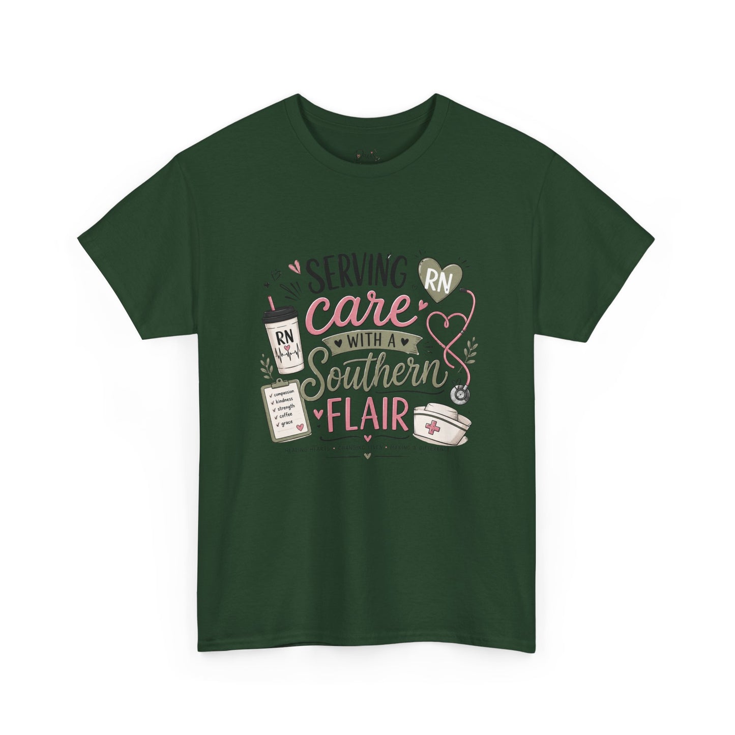 Unisex Heavy Cotton Tee RN Southern Flair