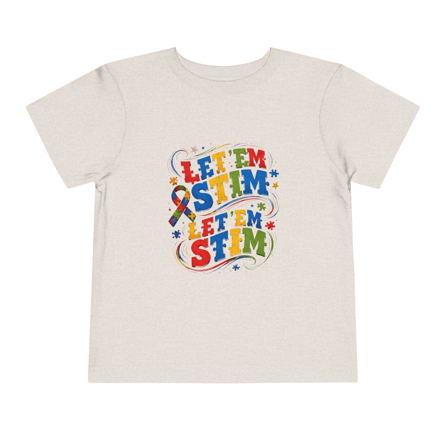 Toddler Short Sleeve Tee Let em Stim