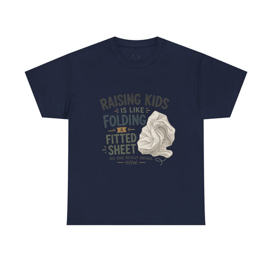 Unisex Heavy Cotton Tee Kids & Folded Sheets