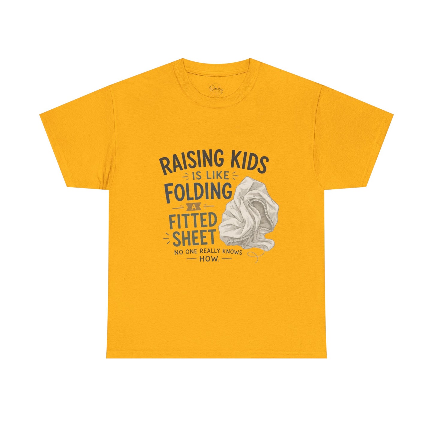 Unisex Heavy Cotton Tee Kids & Folded Sheets
