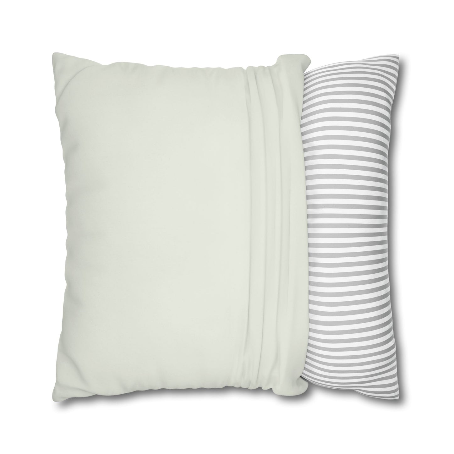Faith-Inspired Square Pillowcase - "Yah...weh" Psalm 103:1 Breath Prayer Design