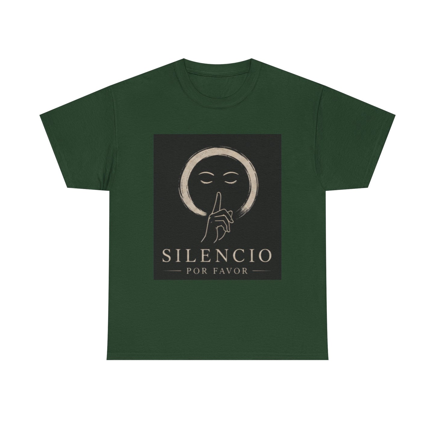 Unisex Heavy Cotton Tee Silencio Circ