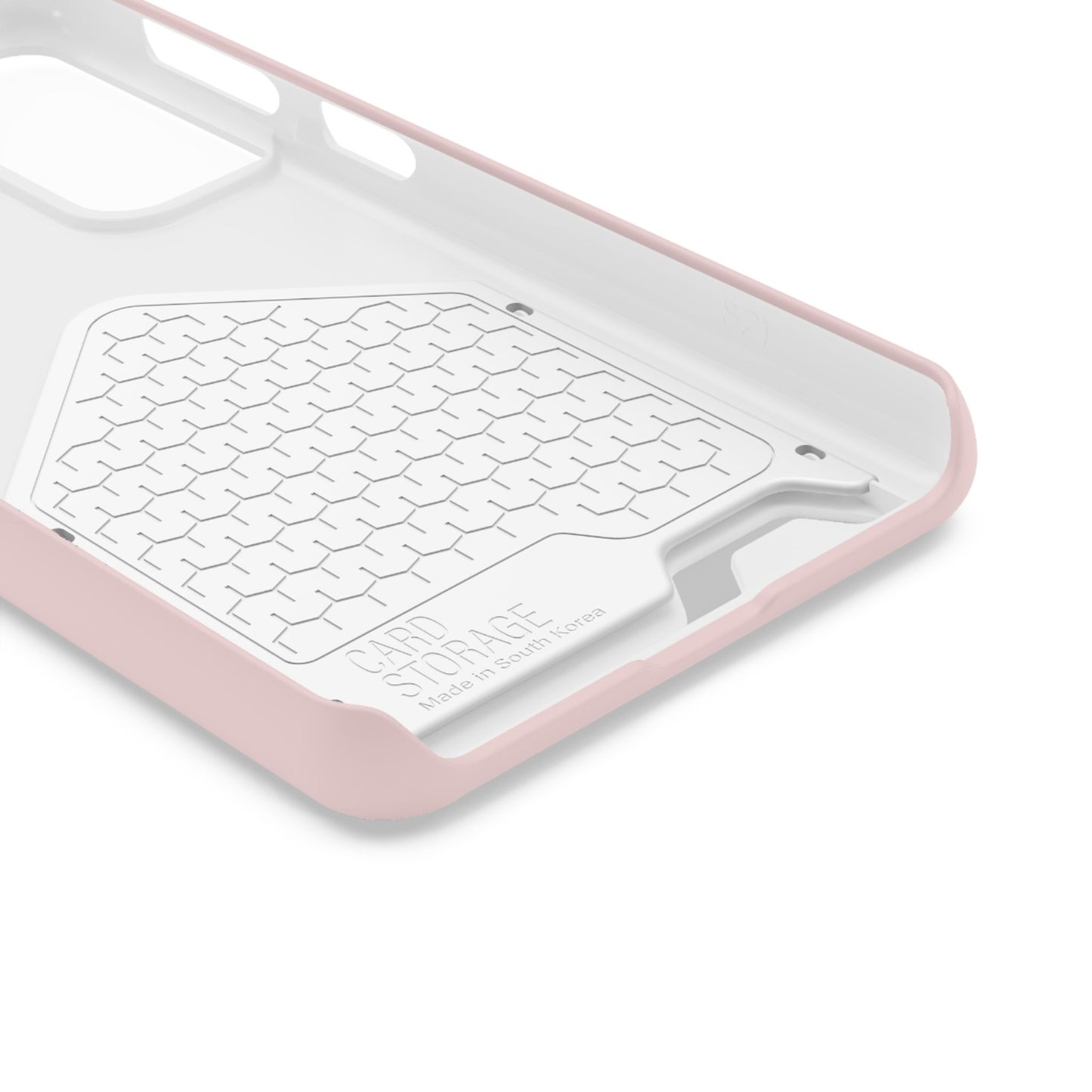 Pink Faith Phone Case with Card Holder — "Yahweh" Psalm SAMSUNG