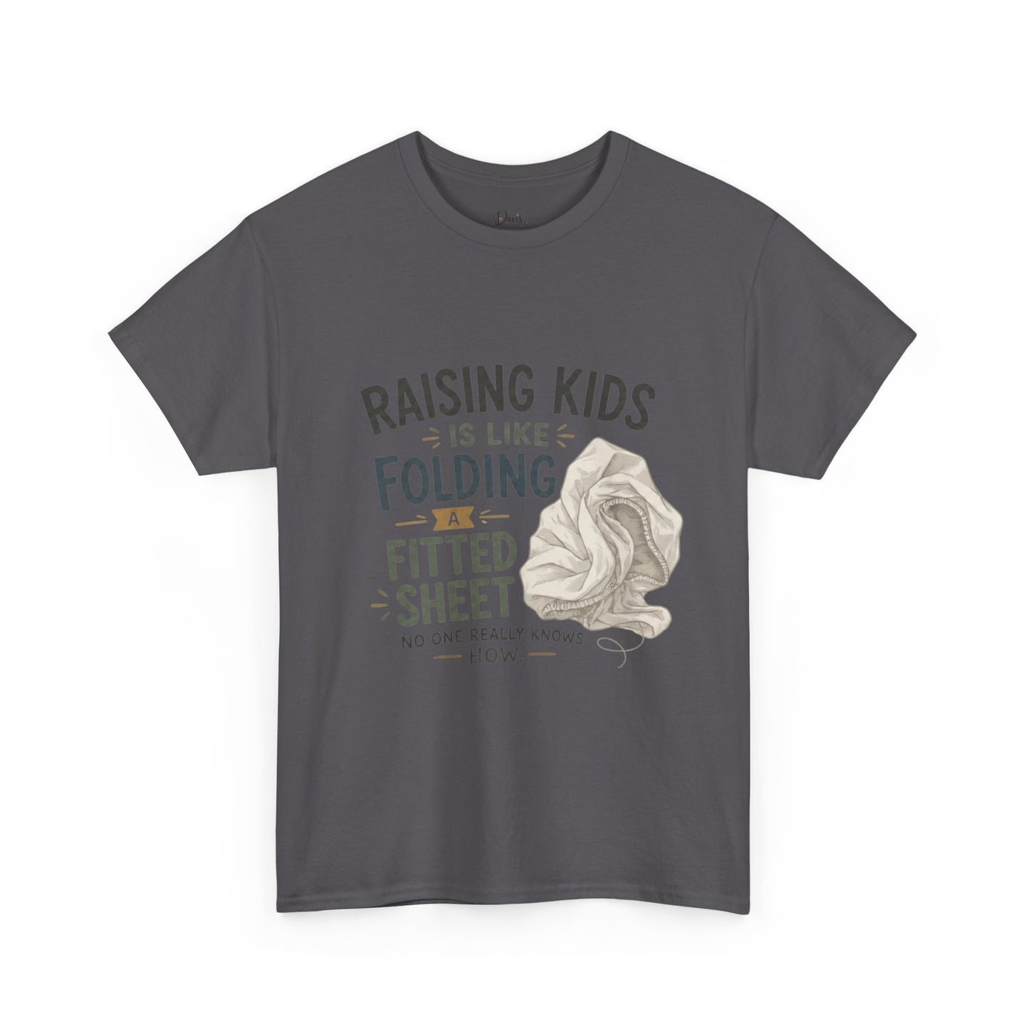 Unisex Heavy Cotton Tee Kids & Folded Sheets