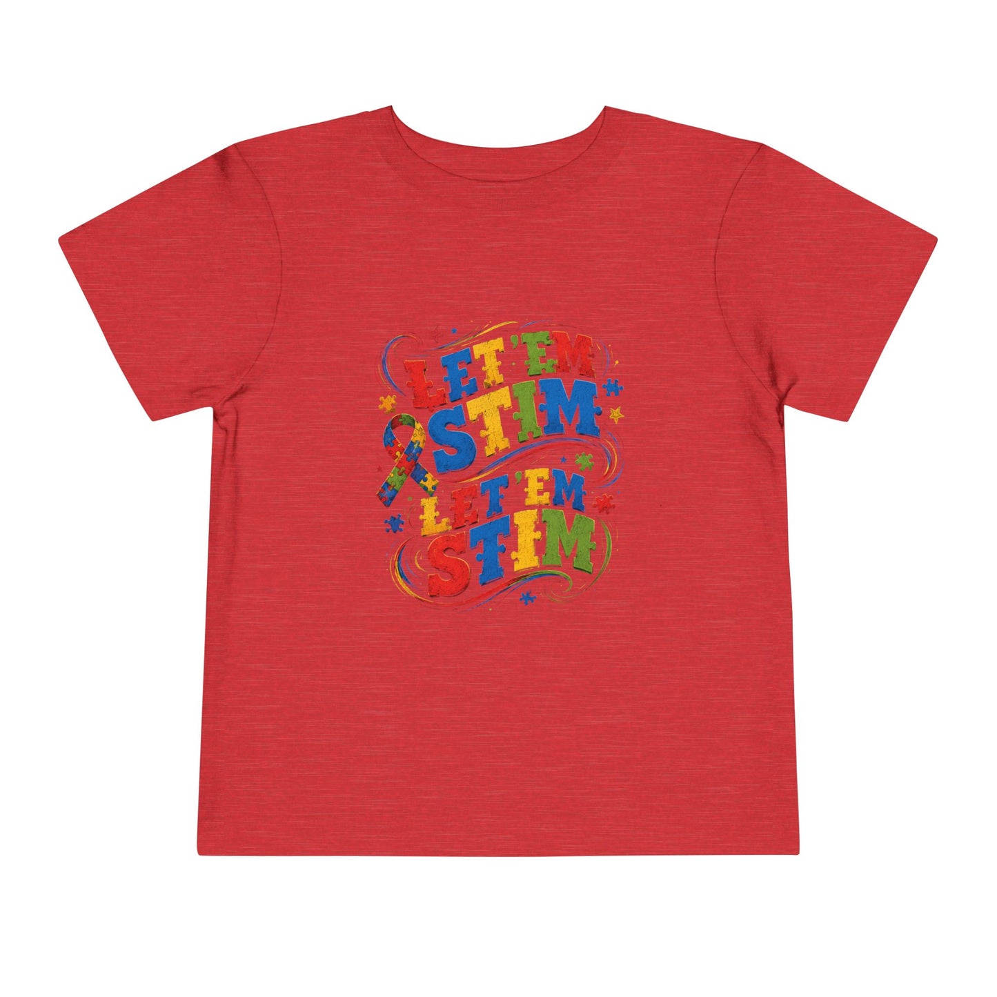 Toddler Short Sleeve Tee Let em Stim