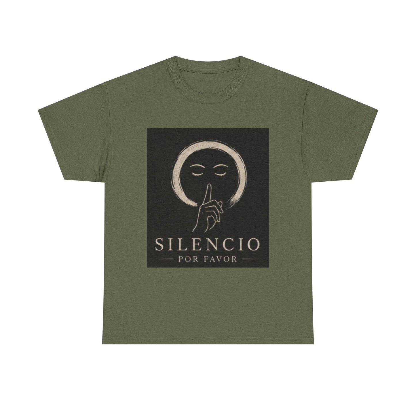 Unisex Heavy Cotton Tee Silencio Circ