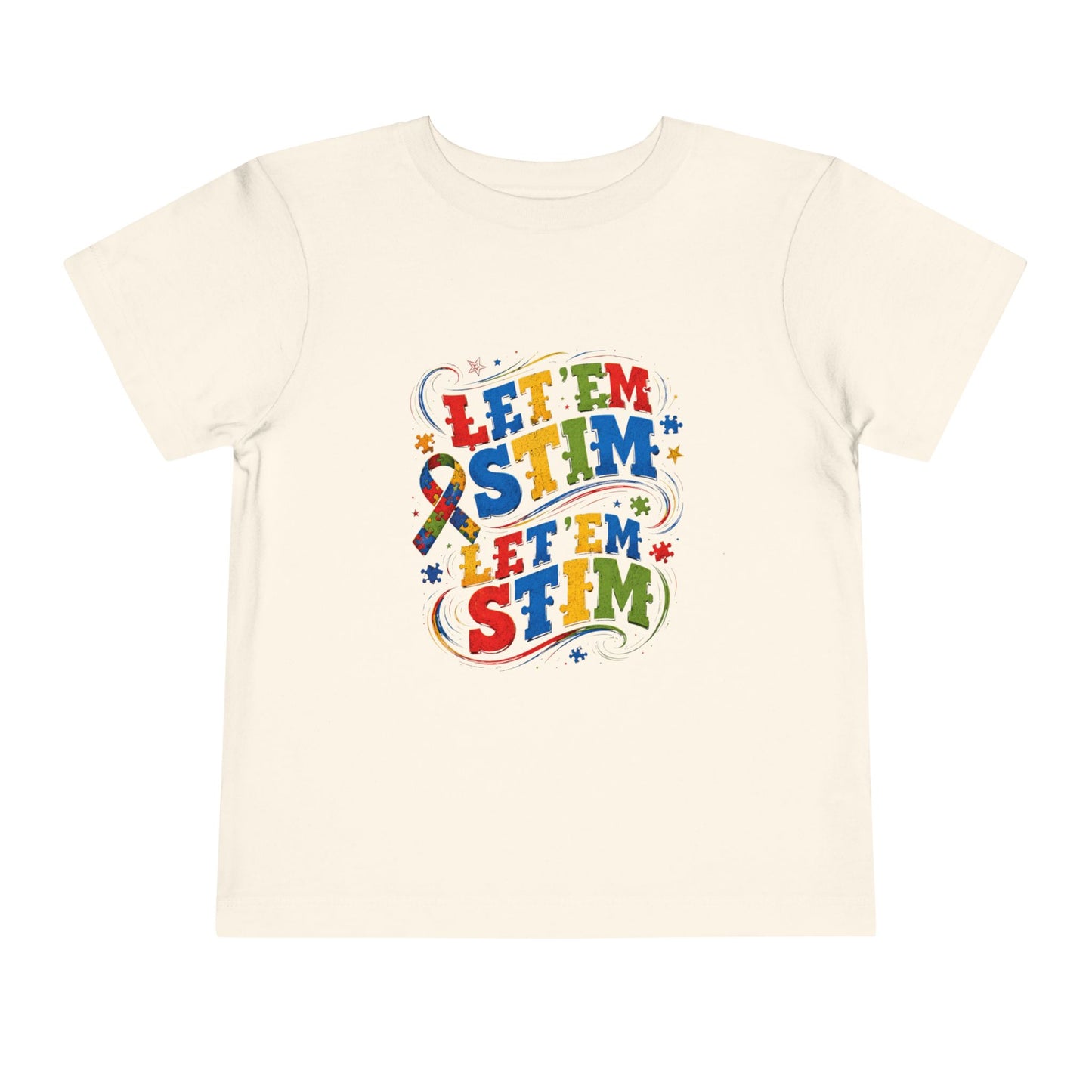 Toddler Short Sleeve Tee Let em Stim