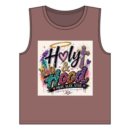 Women's Jersey Muscle Tank Holy&HoodSlay
