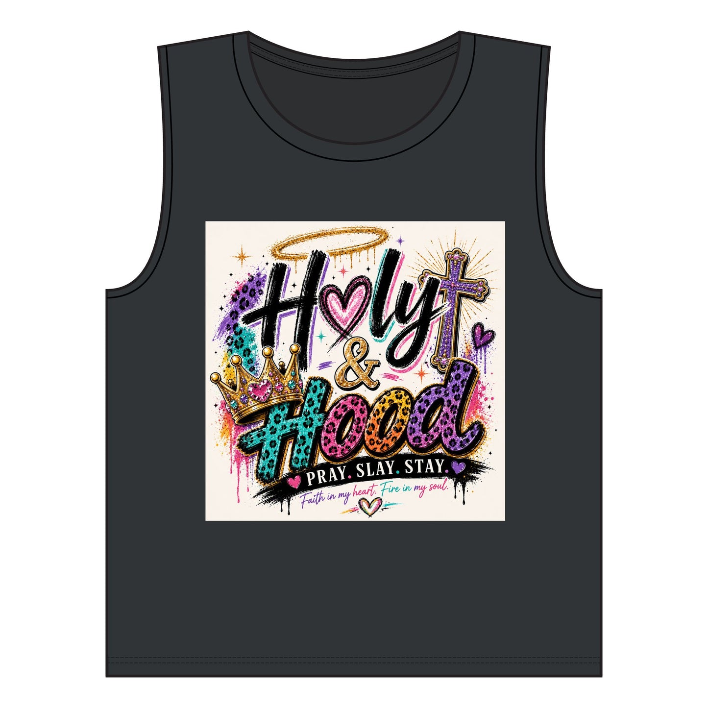 Women's Jersey Muscle Tank BB Holy&HoodSlay