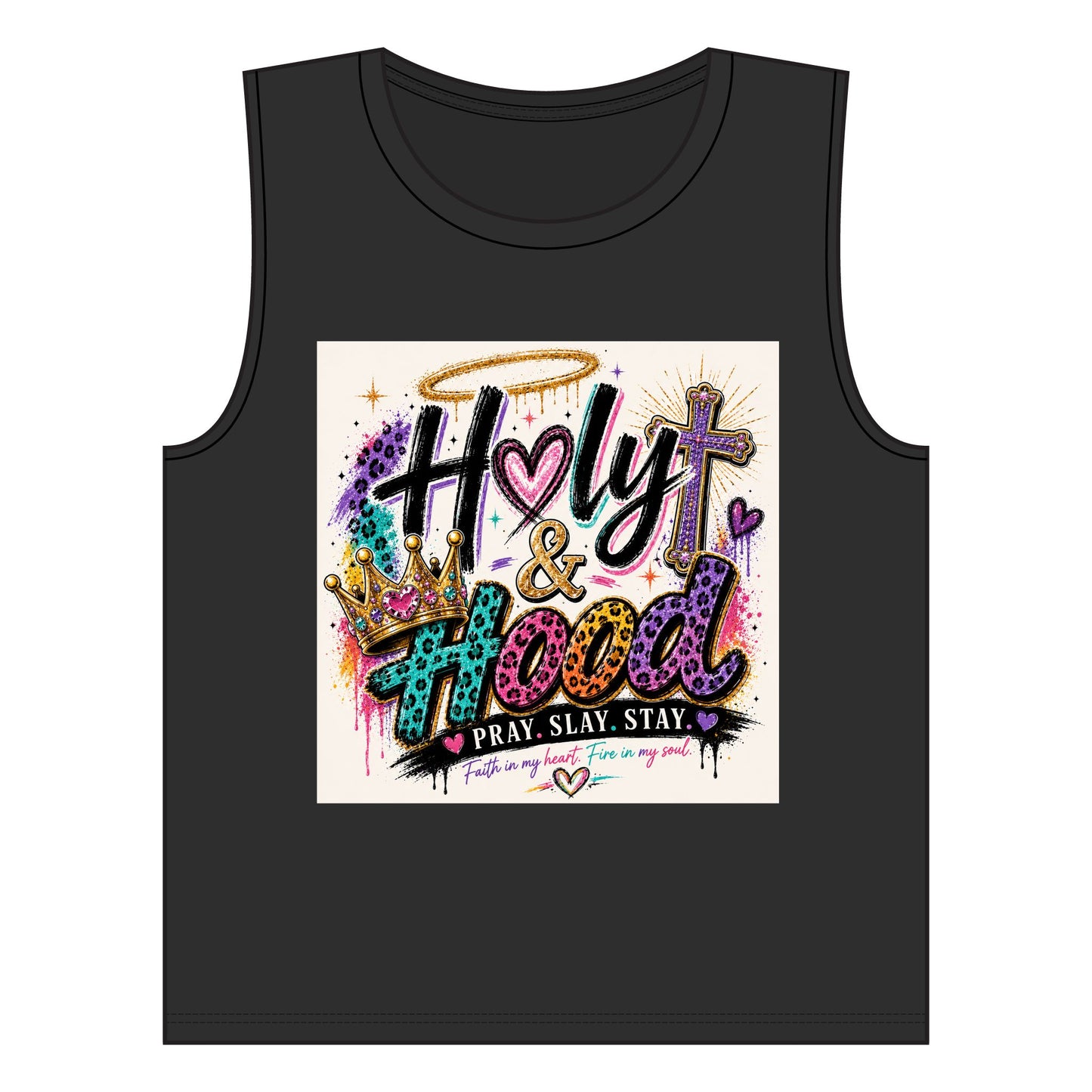 Women's Jersey Muscle Tank BB Holy&HoodSlay