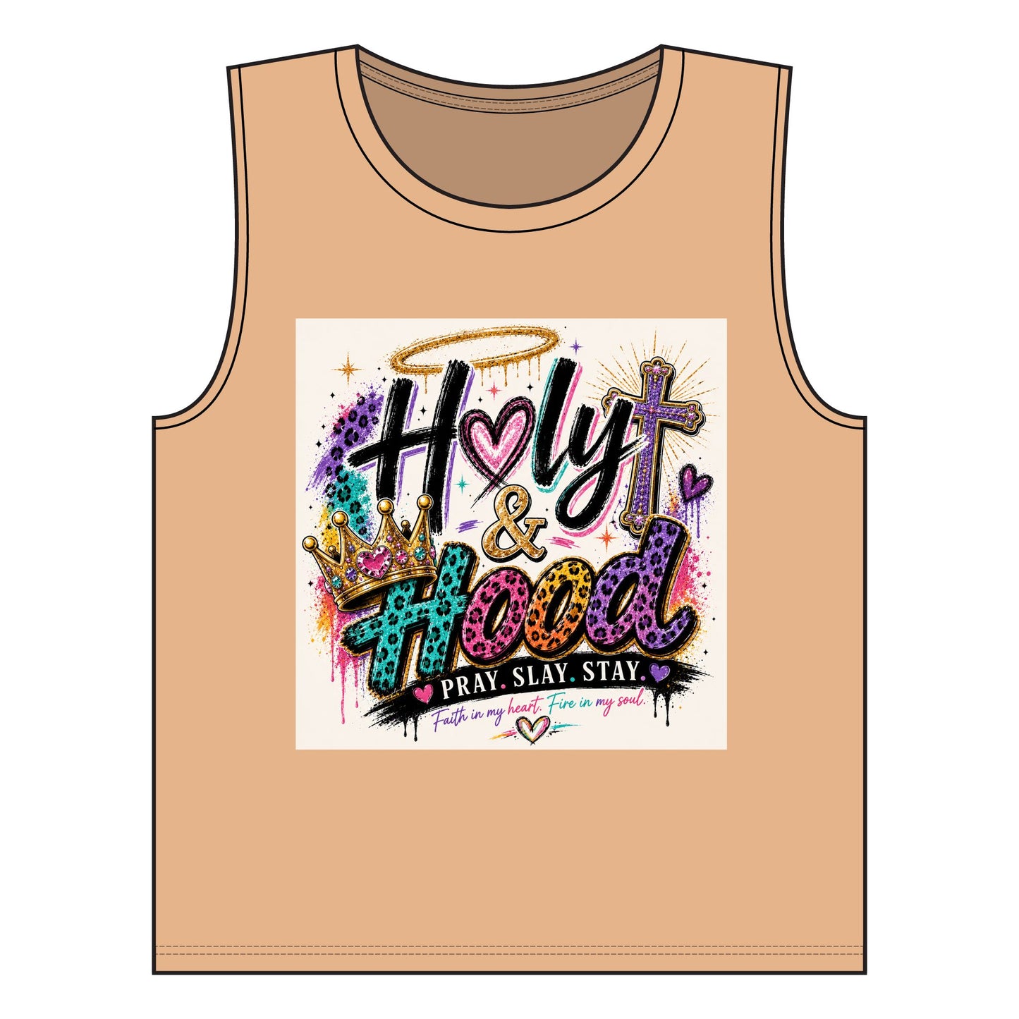 Women's Jersey Muscle Tank Holy&HoodSlay