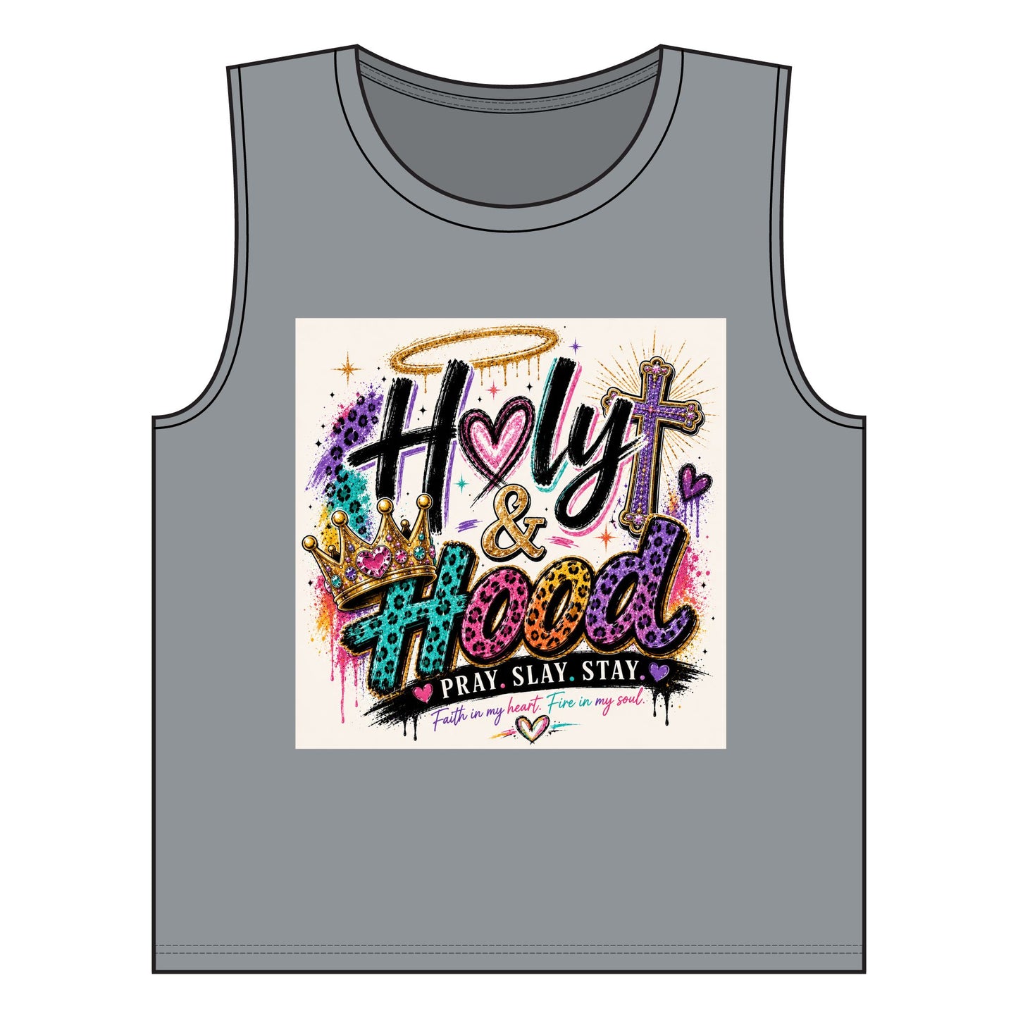 Women's Jersey Muscle Tank Holy&HoodSlay