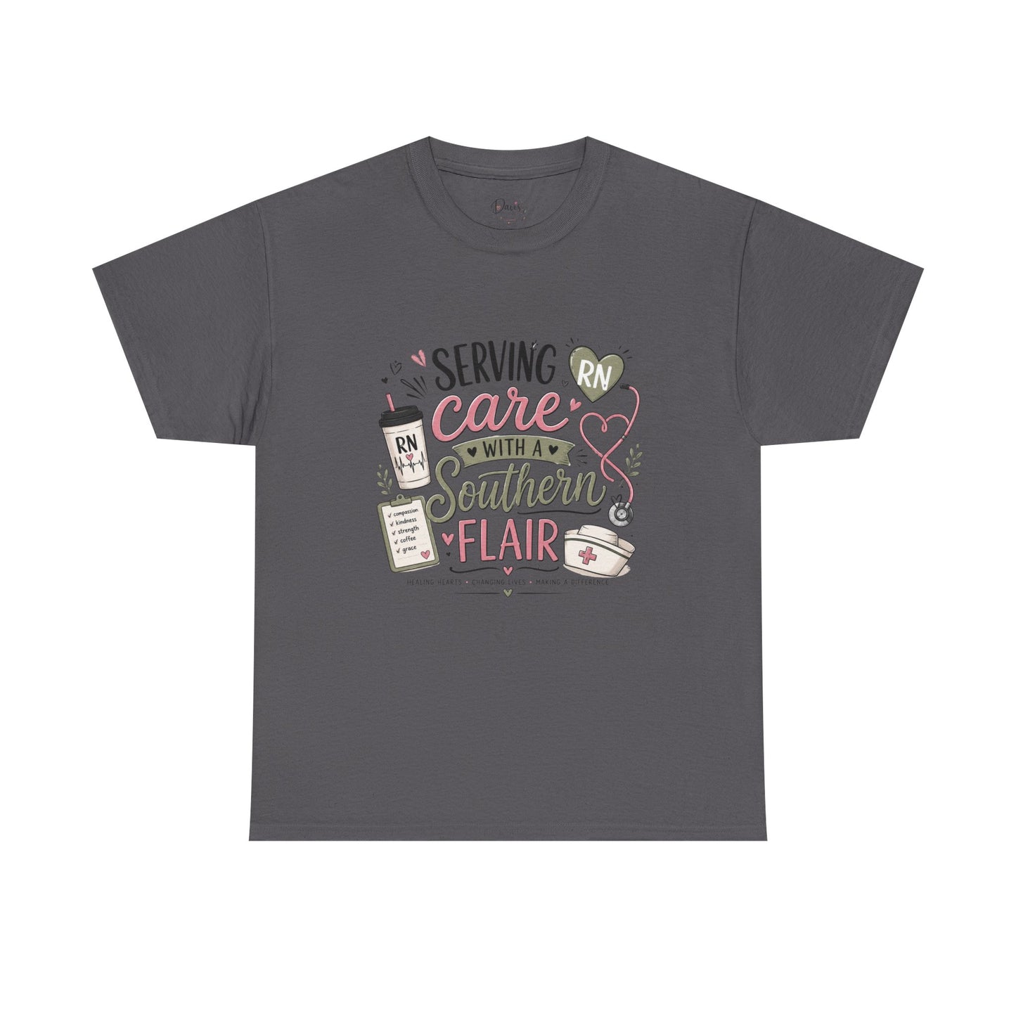 Unisex Heavy Cotton Tee RN Southern Flair
