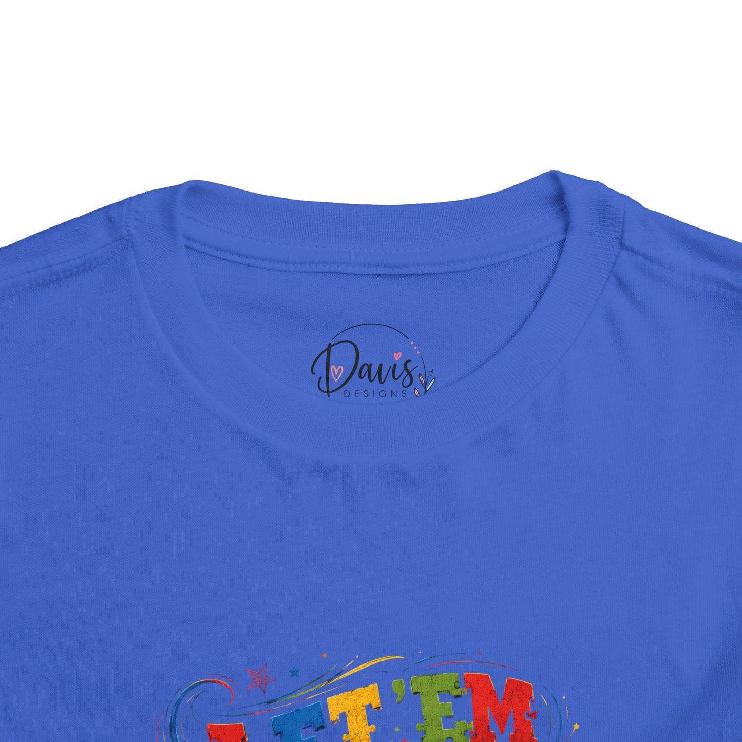 Toddler Short Sleeve Tee Let em Stim