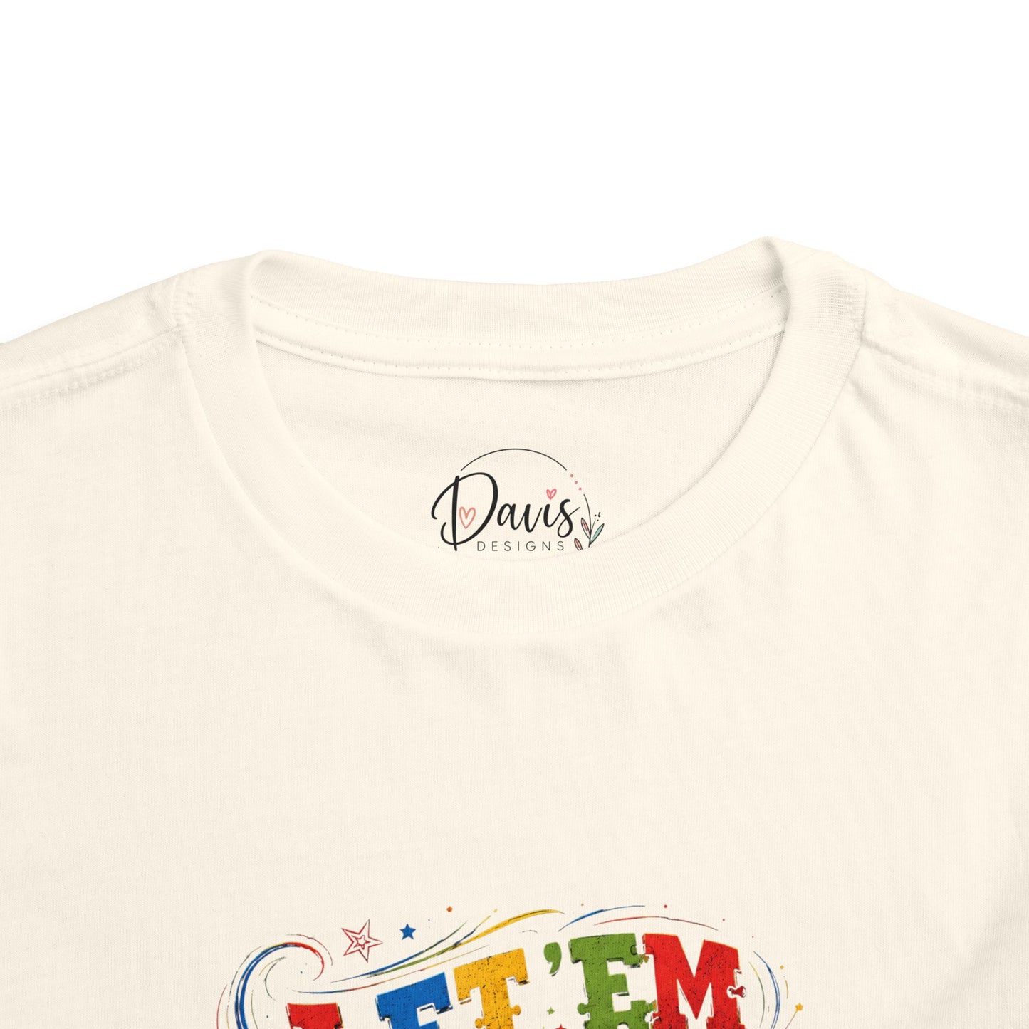 Toddler Short Sleeve Tee Let em Stim