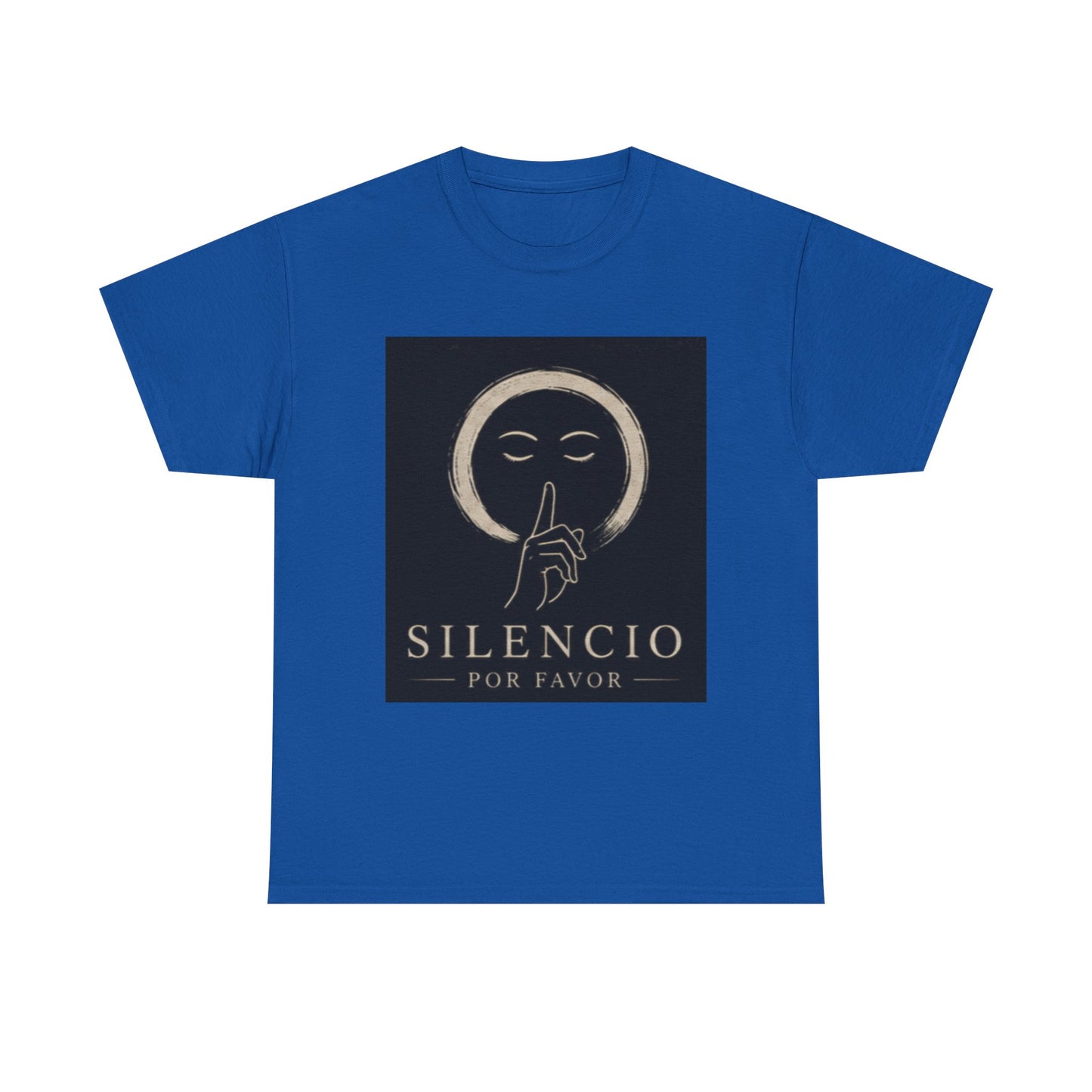 Unisex Heavy Cotton Tee Silencio Circ