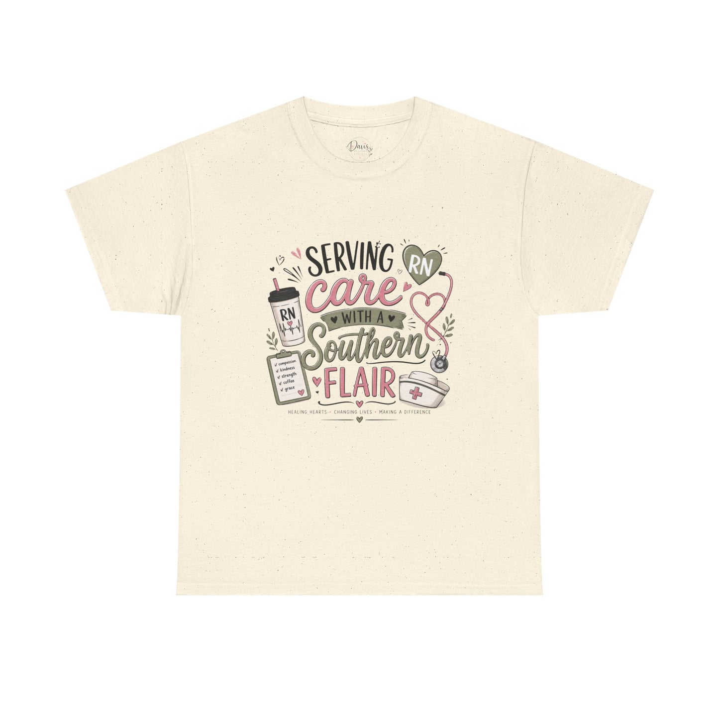 Unisex Heavy Cotton Tee RN Southern Flair