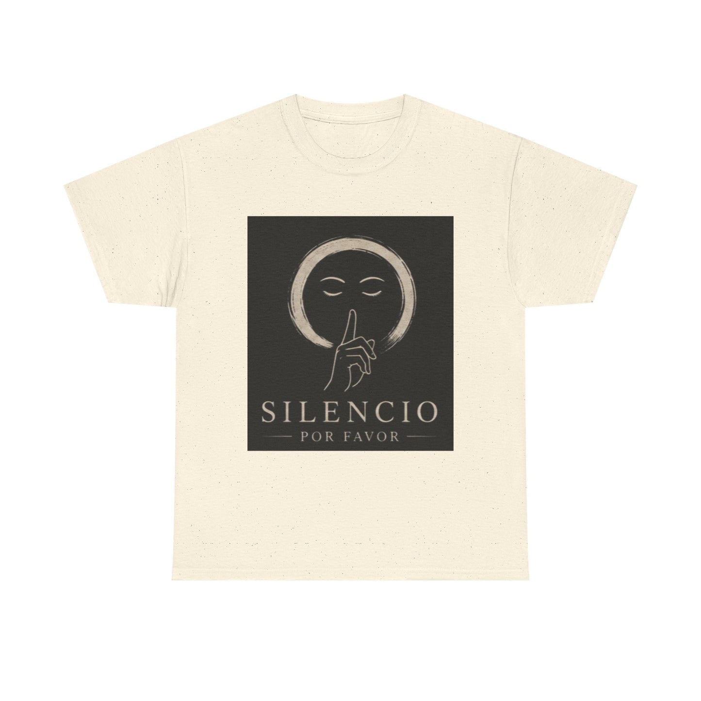 Unisex Heavy Cotton Tee Silencio Circ