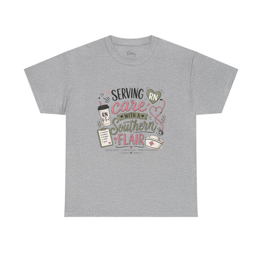 Unisex Heavy Cotton Tee RN Southern Flair