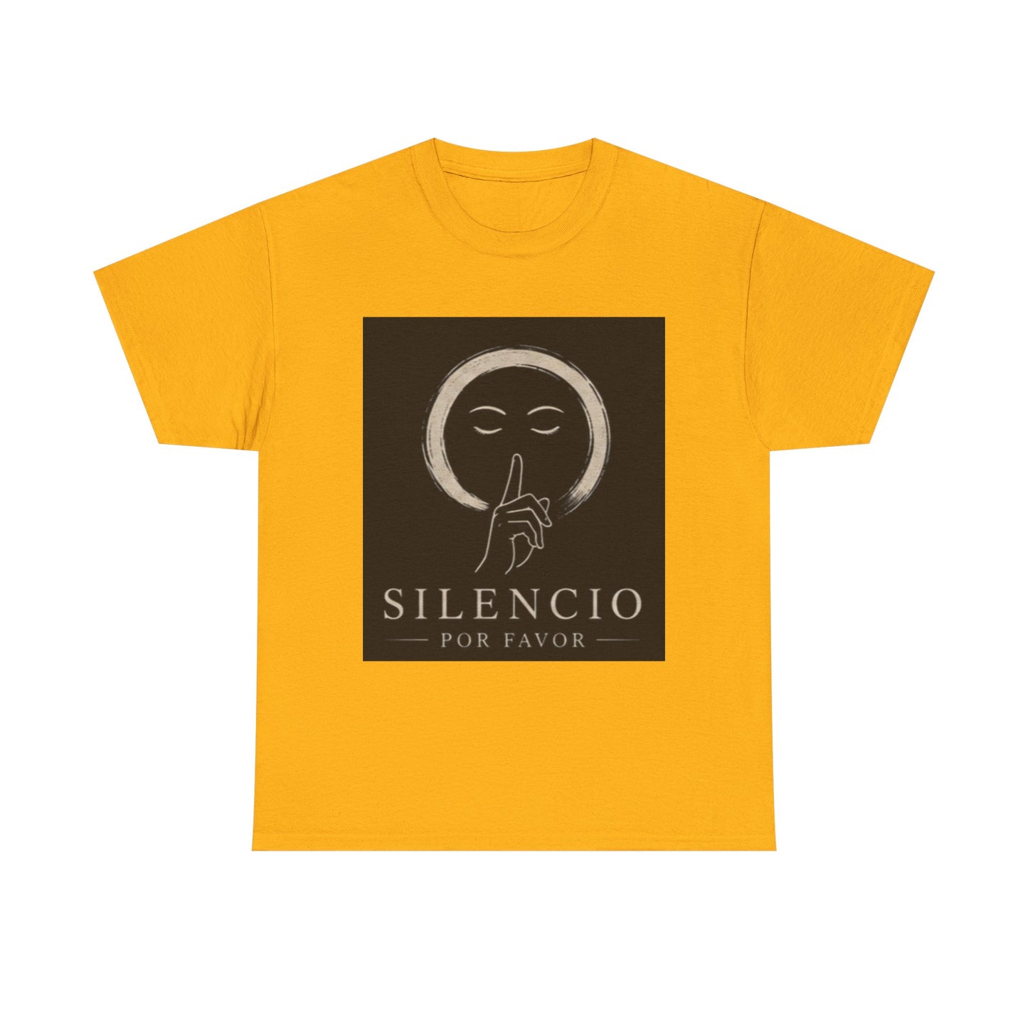 Unisex Heavy Cotton Tee Silencio Circ