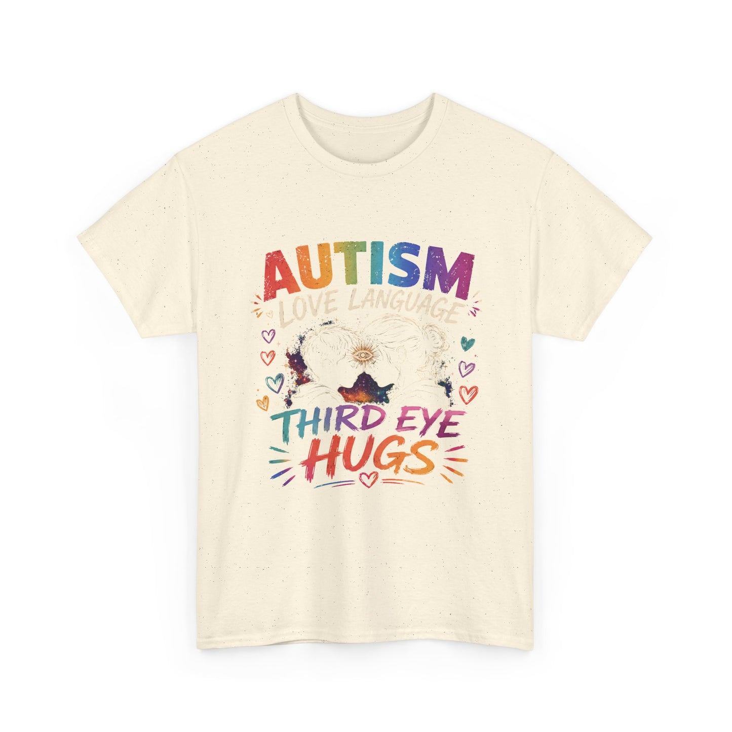 Unisex Heavy Cotton Tee Autism Third Eye Kisses