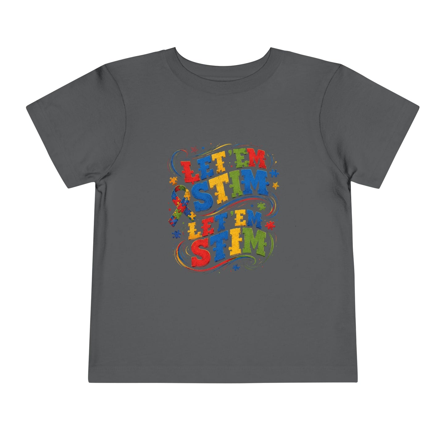 Toddler Short Sleeve Tee Let em Stim