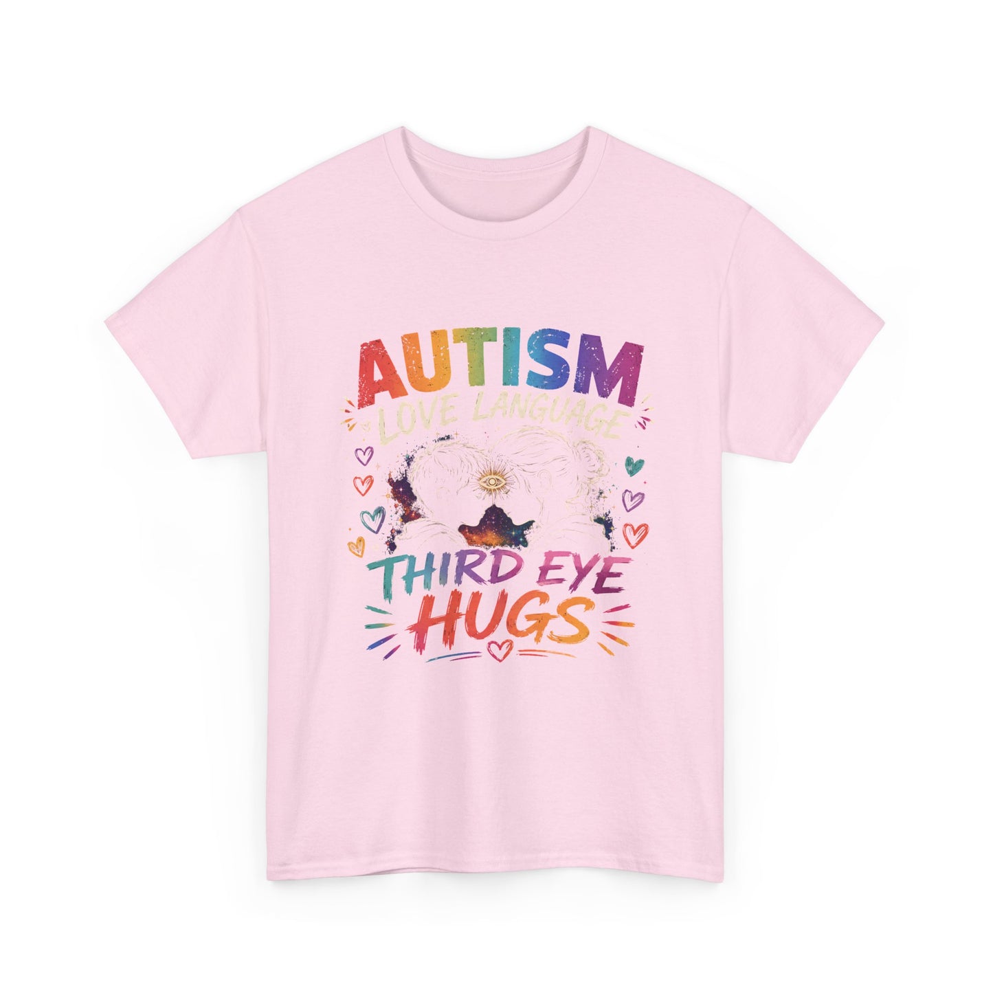 Unisex Heavy Cotton Tee Autism Third Eye Kisses