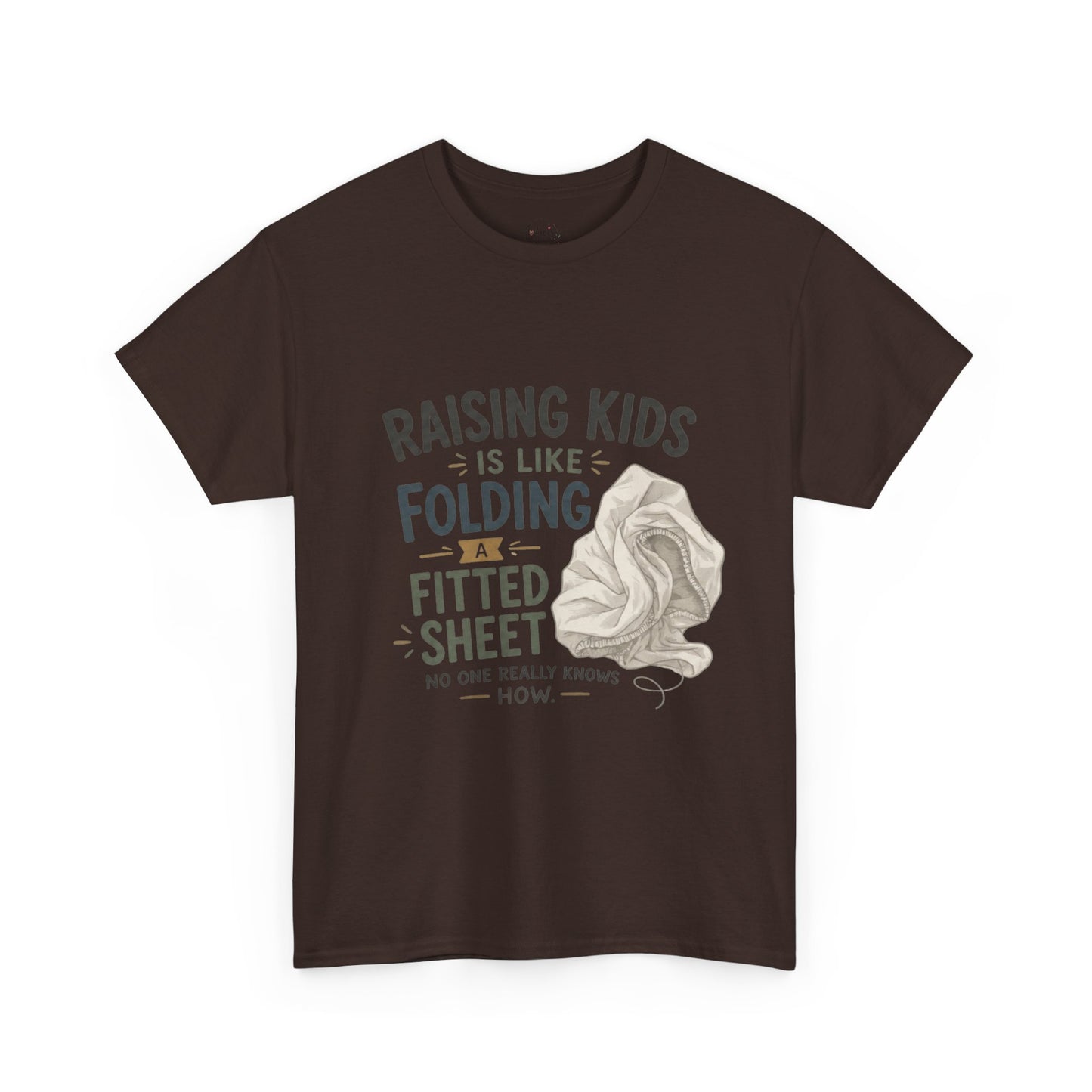 Unisex Heavy Cotton Tee Kids & Folded Sheets