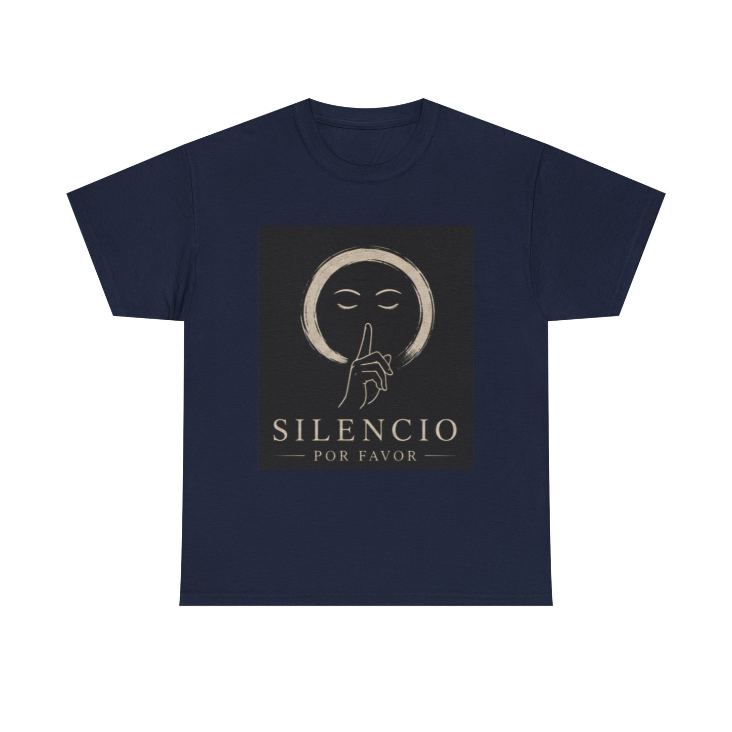 Unisex Heavy Cotton Tee Silencio Circ