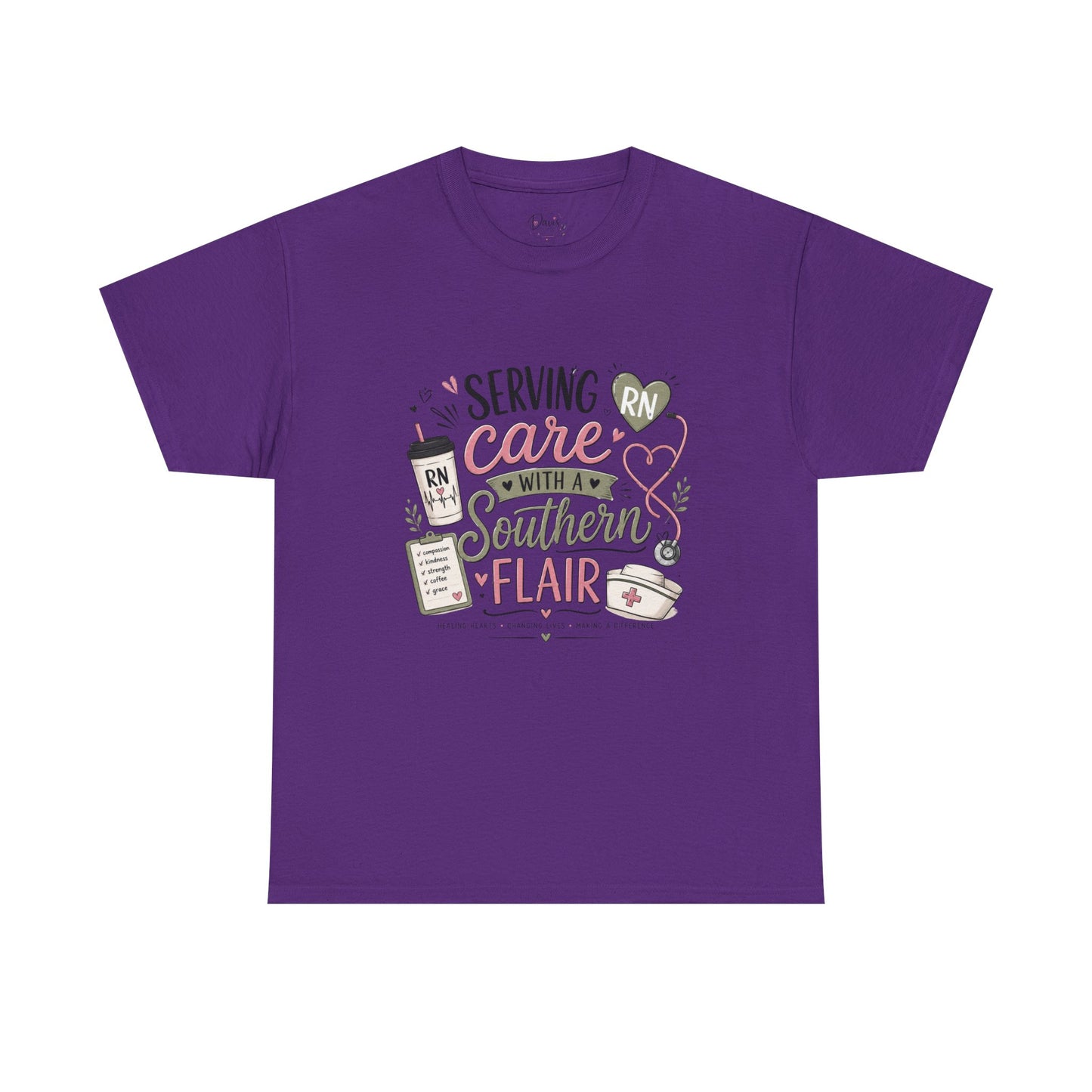 Unisex Heavy Cotton Tee RN Southern Flair