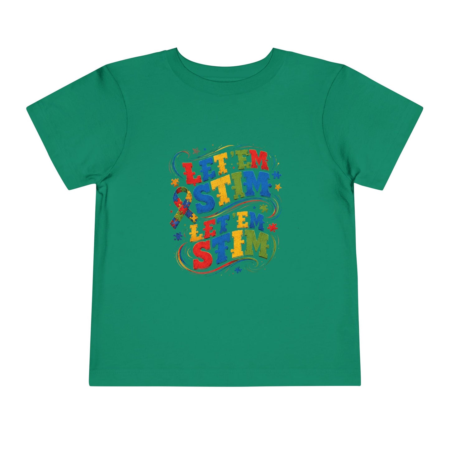 Toddler Short Sleeve Tee Let em Stim