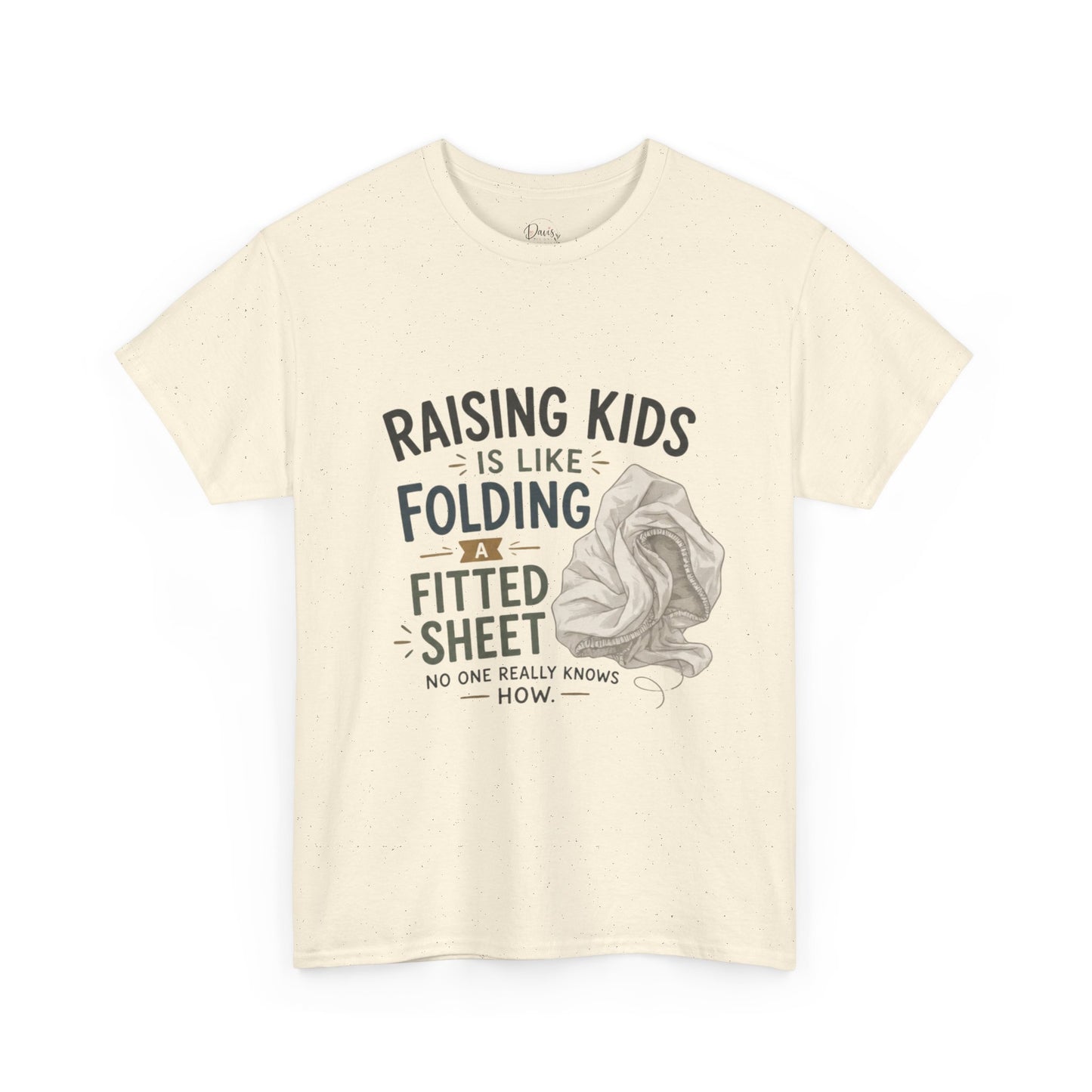 Unisex Heavy Cotton Tee Kids & Folded Sheets