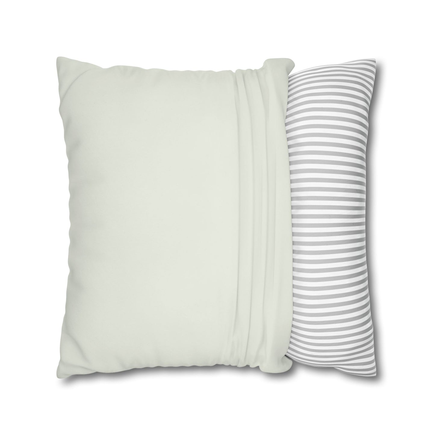 Faith-Inspired Square Pillowcase - "Yah...weh" Psalm 103:1 Breath Prayer Design