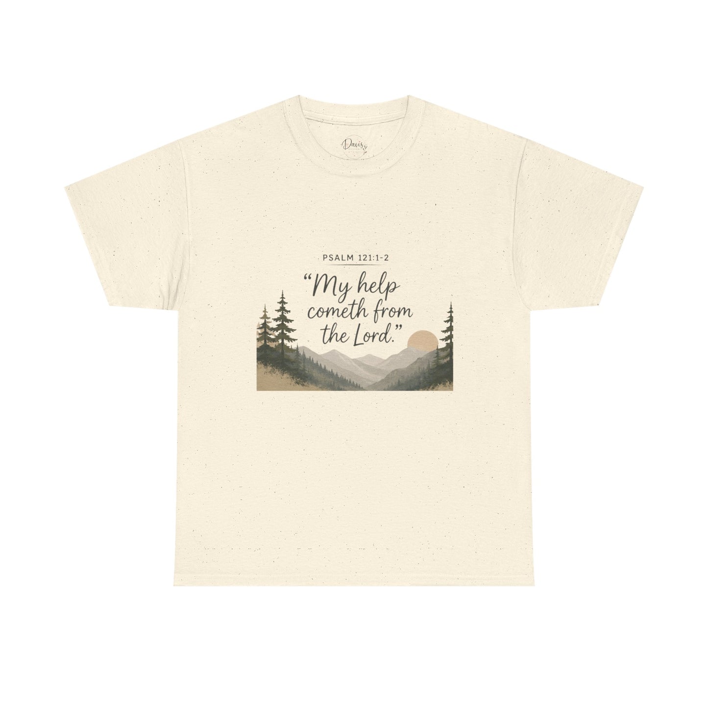 Unisex Heavy Cotton Tee Help From Lord