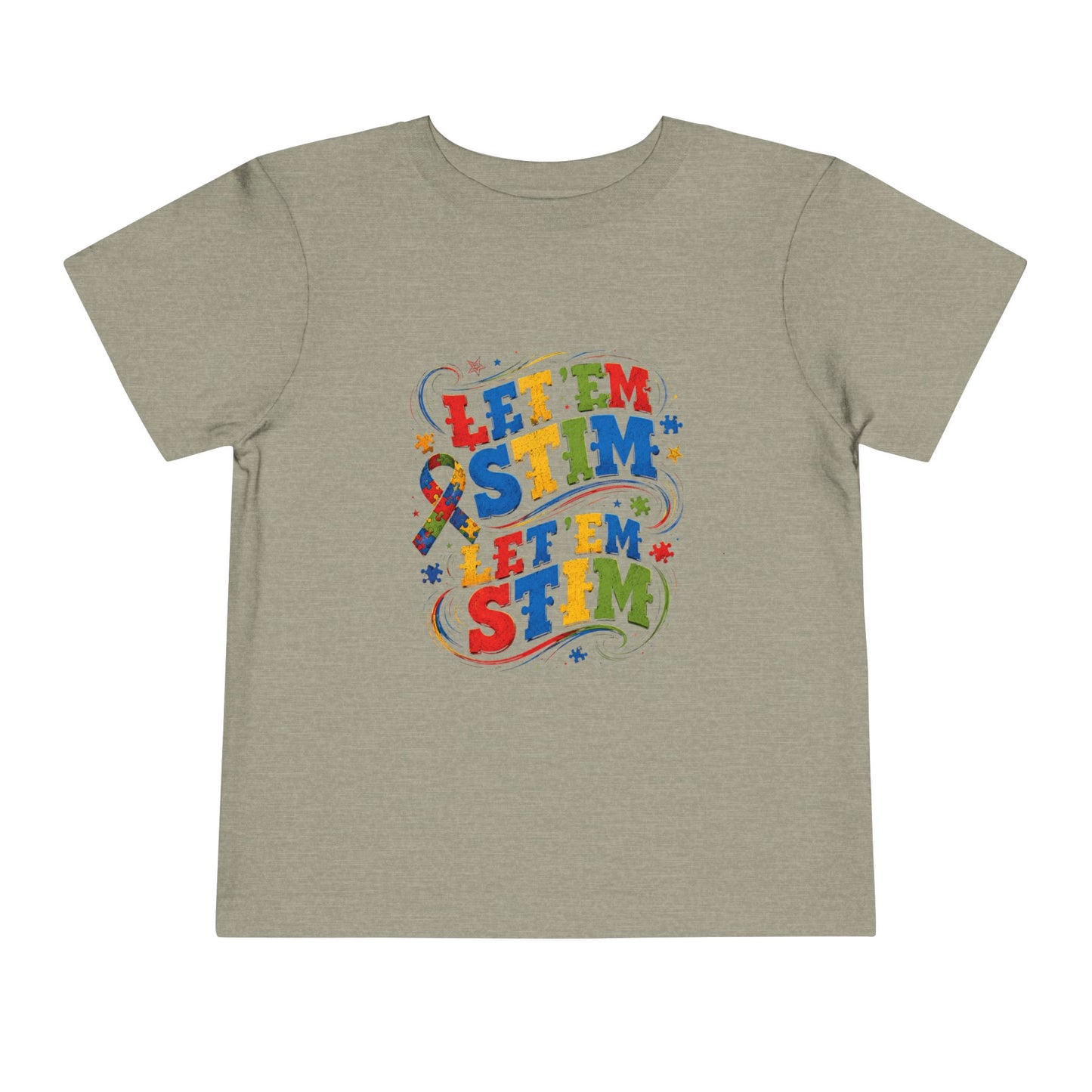 Toddler Short Sleeve Tee Let em Stim