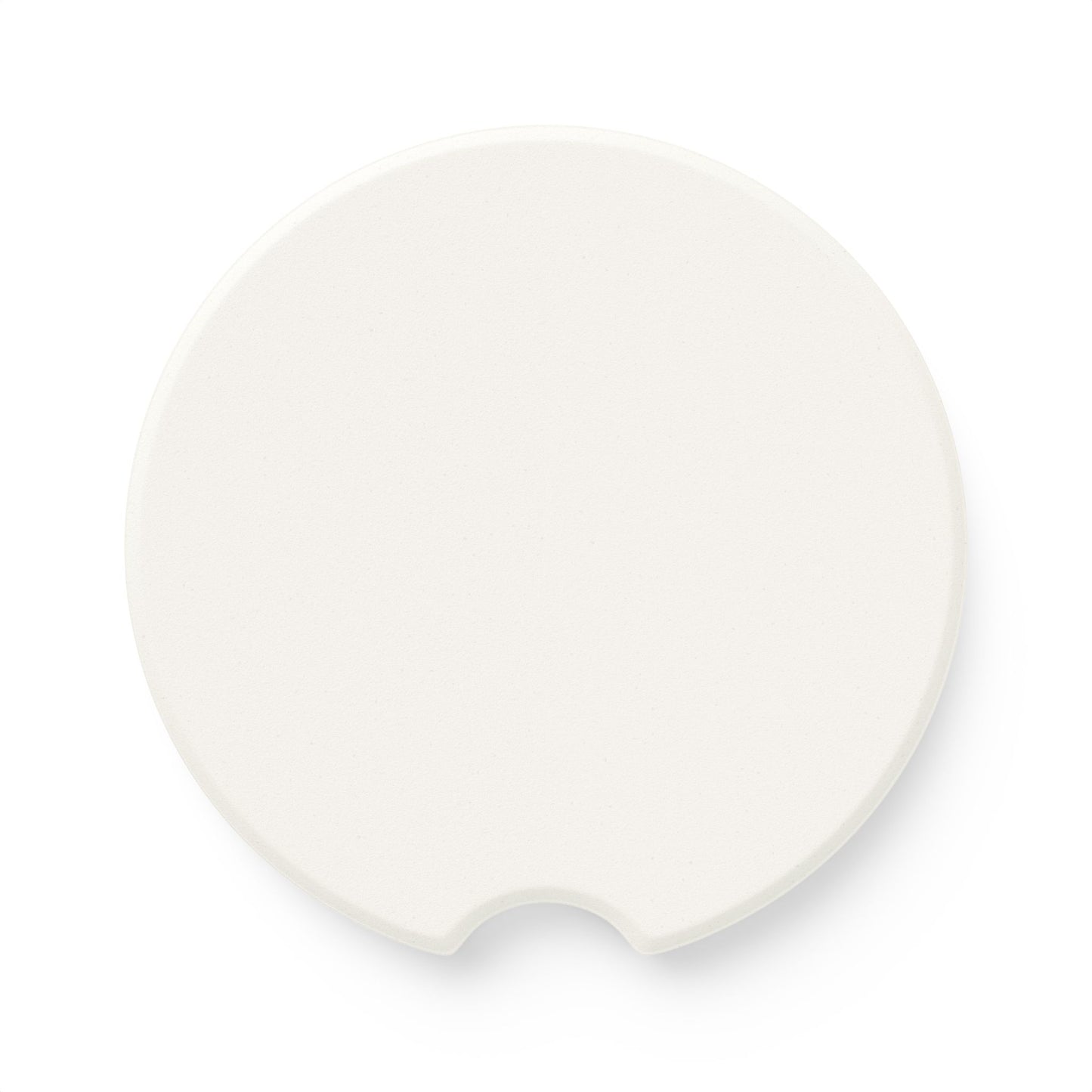 Soapstone Car Coaster — "Raising Kids Is Like Folding a Fitted Sheet" Novelty Car Cup Holder Coaster